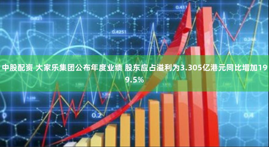 中股配资 大家乐集团公布年度业绩 股东应占溢利为3.305亿港元同比增加199.5%