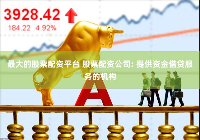 最大的股票配资平台 股票配资公司: 提供资金借贷服务的机构